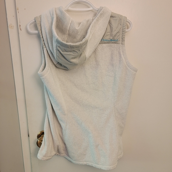 Outdoor Reaearch Fleece Vest White and Blue - Picture 2 of 3